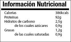 Info nutricional