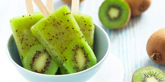 Gelado de Kiwi