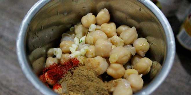Elaboração Receita Hummus