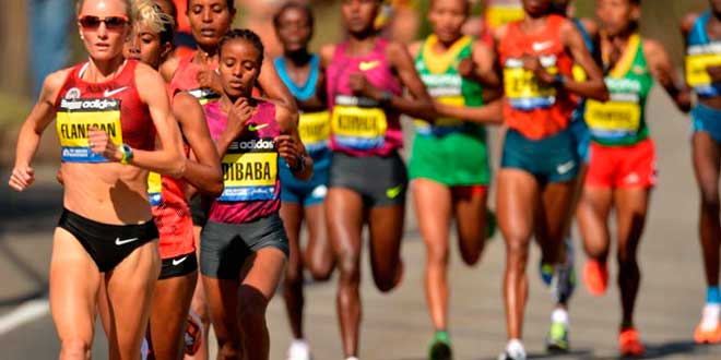 corredor de maratões