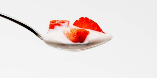 Iogurte com fruta Iogurte com fruta