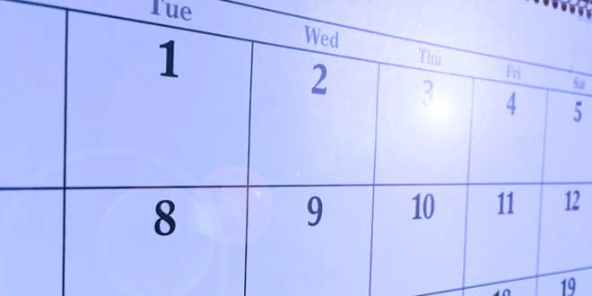 Calendario desportivo Calendario desportivo