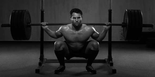 agachamentos com pausa