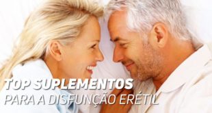 Suplementos disfunção erétil