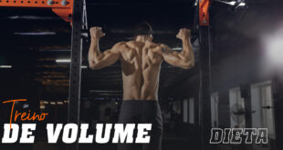 Treino de volume dieta