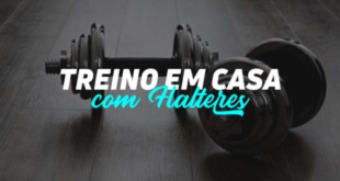 treino com halteres