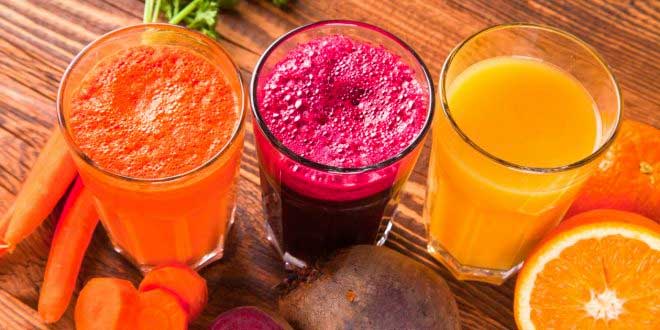 Sumos naturais para reduzir o colesterol
