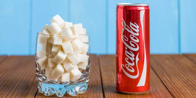 coca cola açúcar