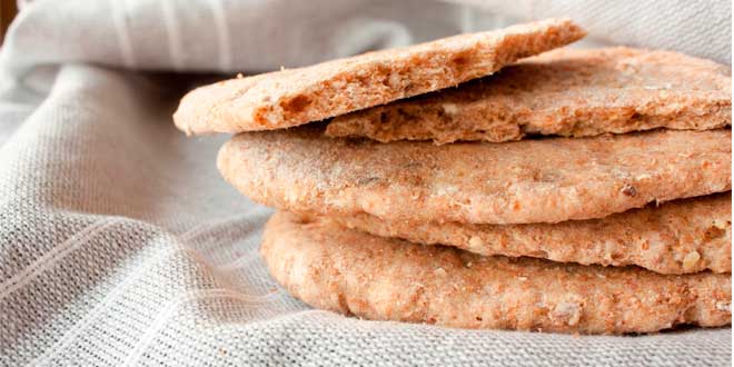 Pequeno-almoço em pão de pita