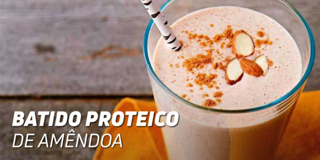 Batido Proteico de Amêndoa