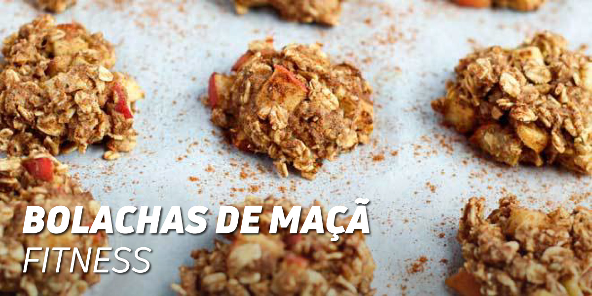 Bolachas de Maçã Fitness Bolachas de Maçã Fitness