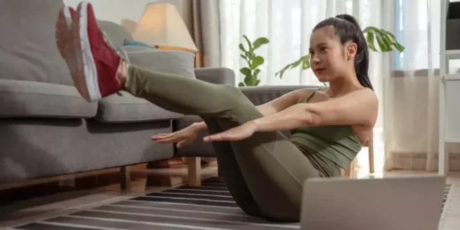 10 exercícios para definir abdominais em casa sem material
