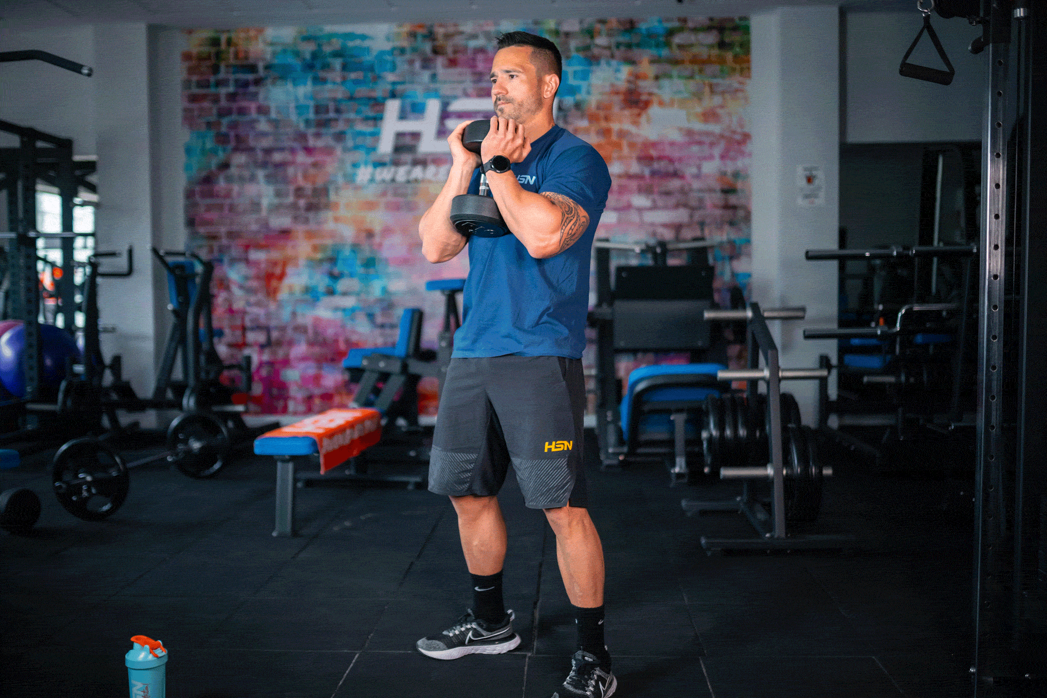 Goblet Squat com Halteres