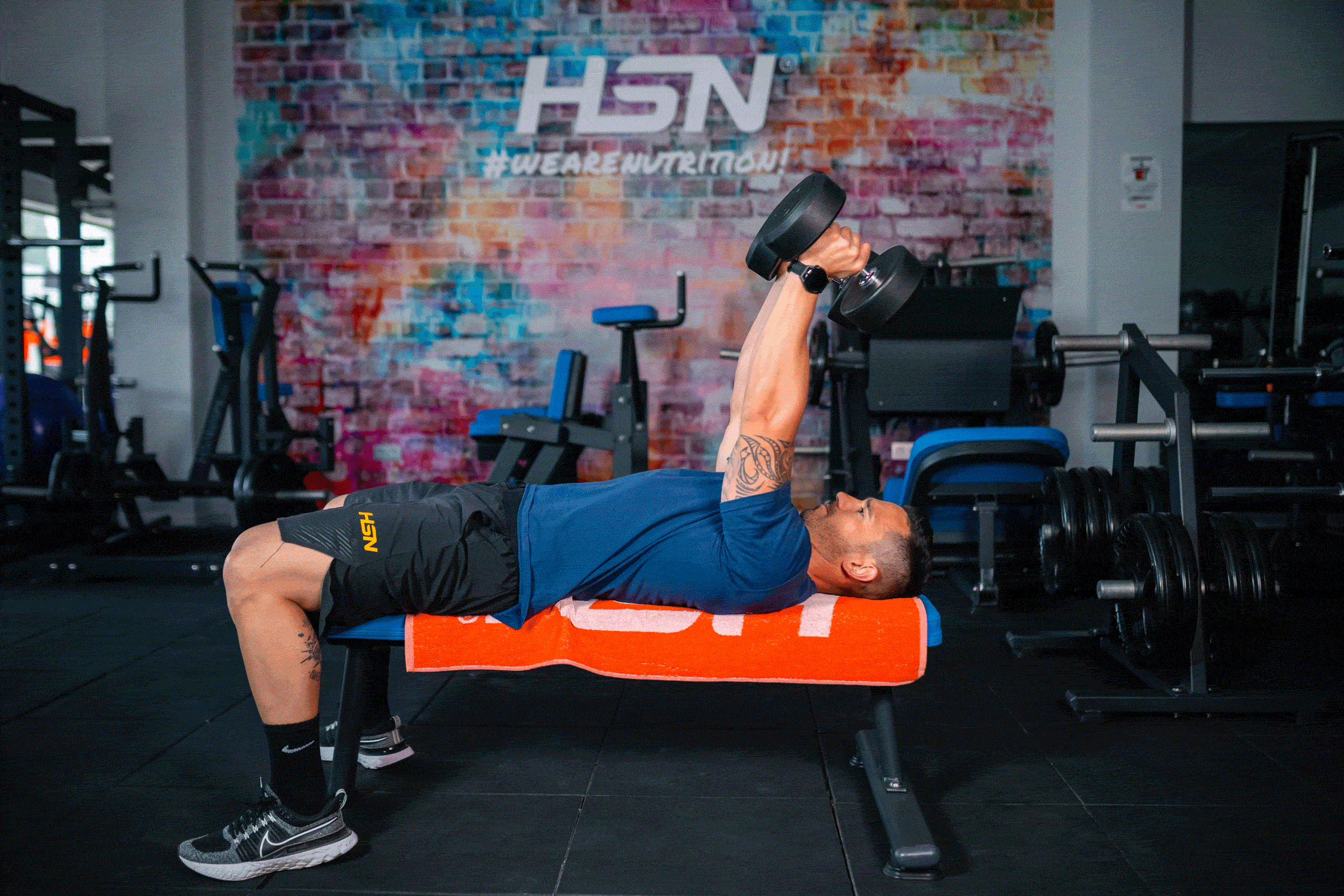 Curl de Biceps com halteres