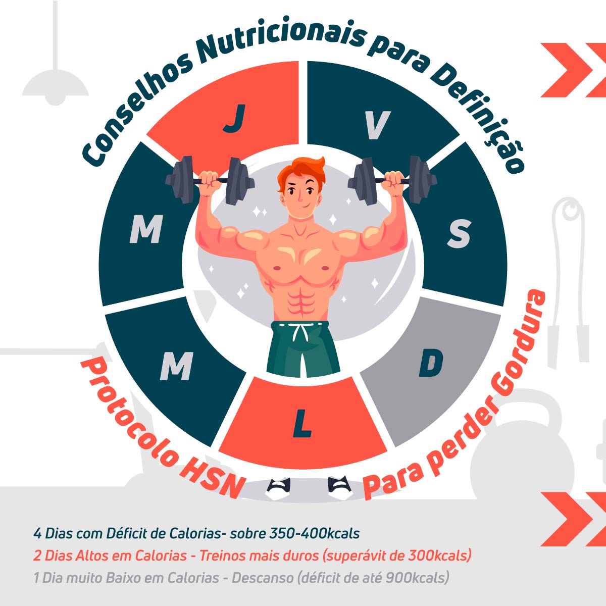 Protocolo HSN para Perder Gordura