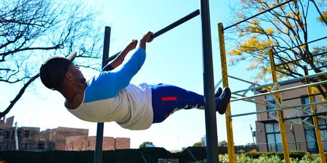front lever calistenia