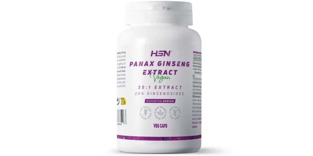 Extracto de Panax Ginseng (35:1) 400 mg da EssentialSeries