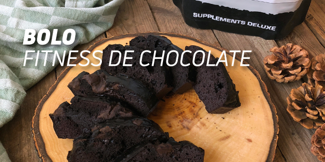 Bolo Fitness de Chocolate
