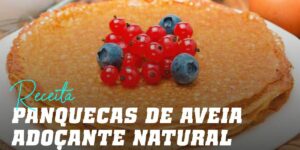 Panquecas de Aveia com Adoçante Natural