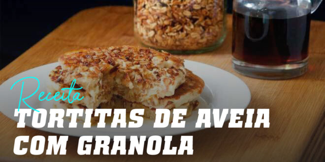 Panquecas de Aveia com Granola