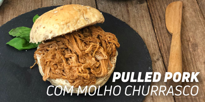 Pulled Pork com Molho Churrasco