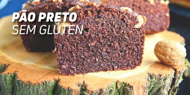 Pão Preto Sem Glúten Pão Preto Sem Glúten