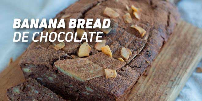 Banana Bread de Chocolate