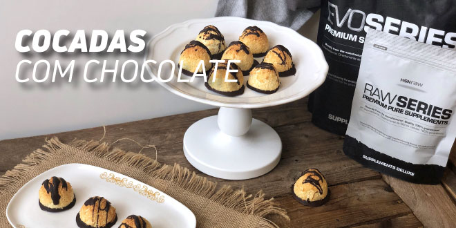 Cocadas com Chocolate