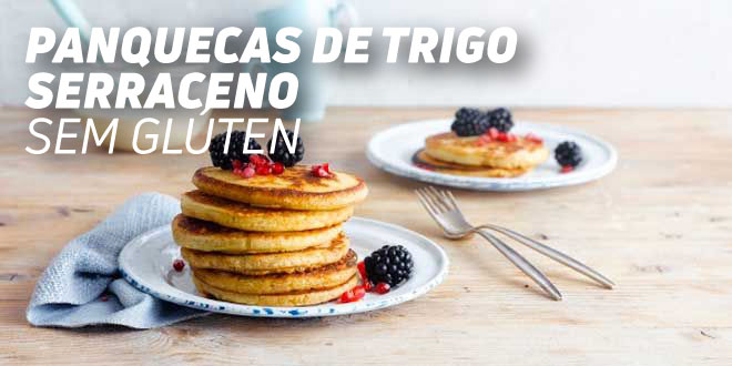 Panquecas de Trigo Sarraceno Sem Glúten Panquecas de Trigo Sarraceno Sem Glúten