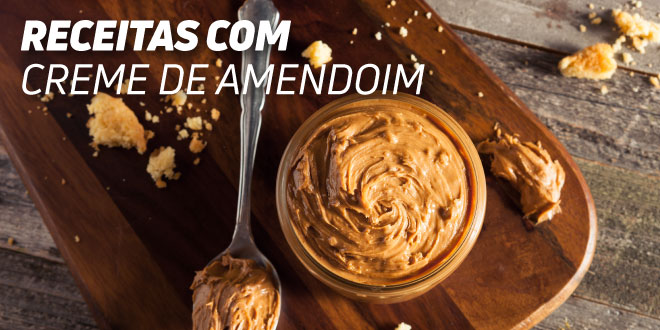 Receitas com Creme de Amendoim