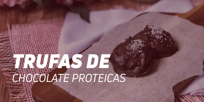 Trufas de Chocolate Proteicas Trufas de Chocolate Proteicas