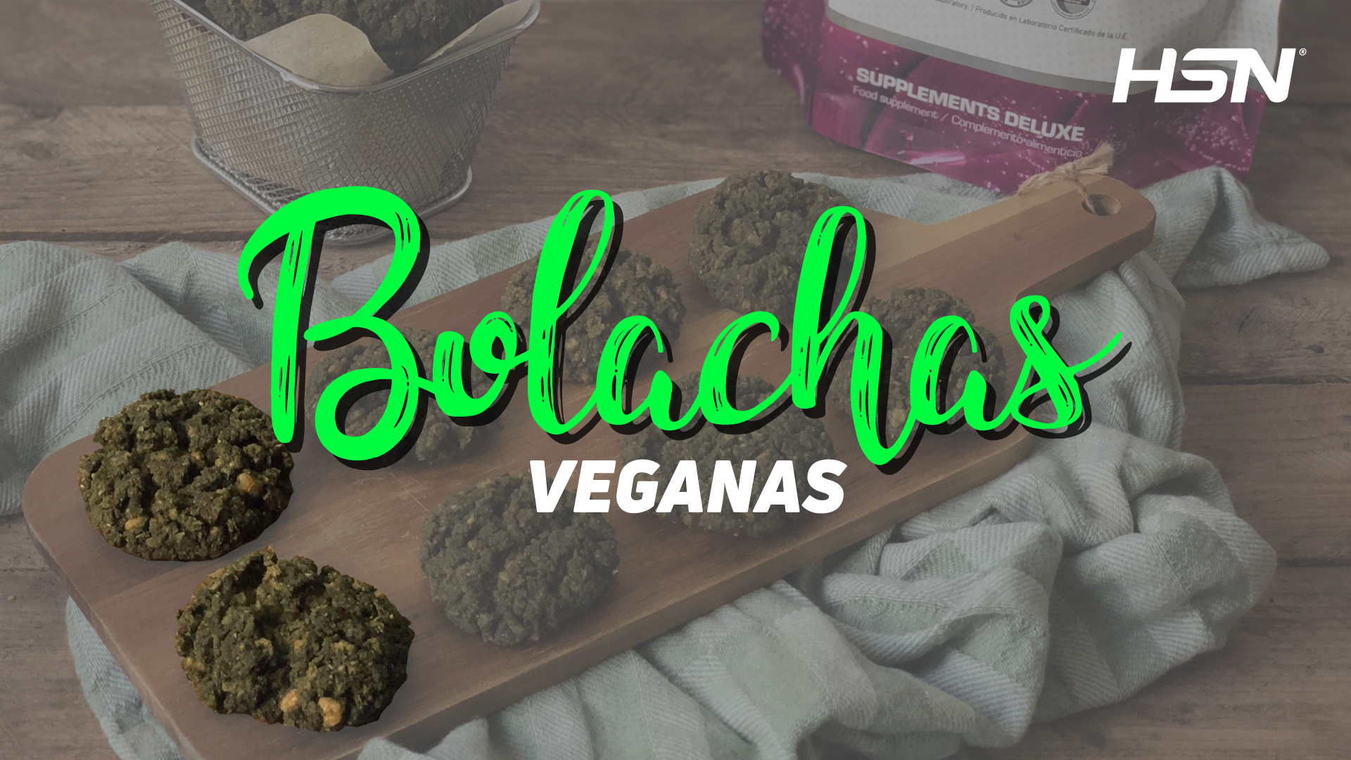 Bolachas veganas
