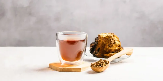 Infusão nutritiva de maca com gengibre