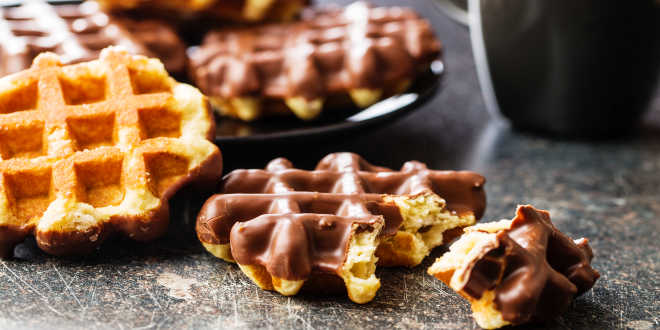 waffles deliciosos saudáveis fácil