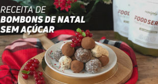 Receita de Bombons de Natal Sem Açúcarcar