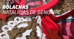 bolachas natalícia de gengibre