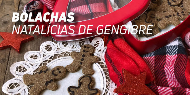 Bolachas Natalícias de Gengibre Bolachas Natalícias de Gengibre