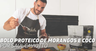 bolo proteico morango coco