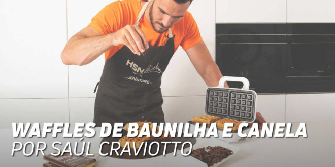 Waffles de Baunilha e Canela, por Saúl Craviotto