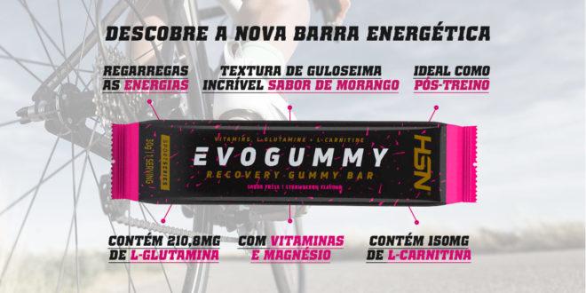 Evogummy, o teu aliado Intra e Pós competição no Ciclismo Evogummy, o teu aliado Intra e Pós competição no Ciclismo