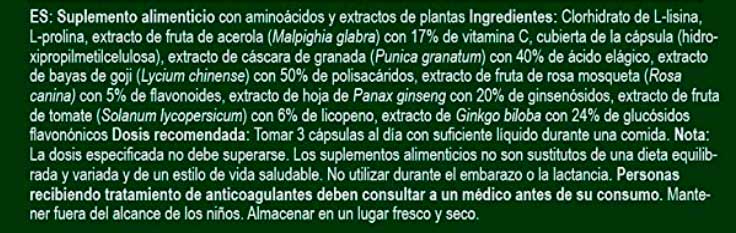 composição colagénio