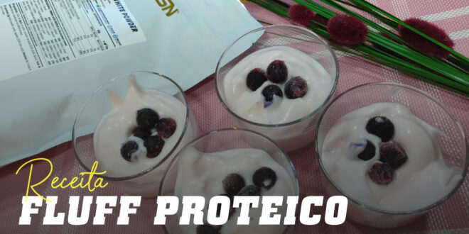 Fluff de Proteína com Claras
