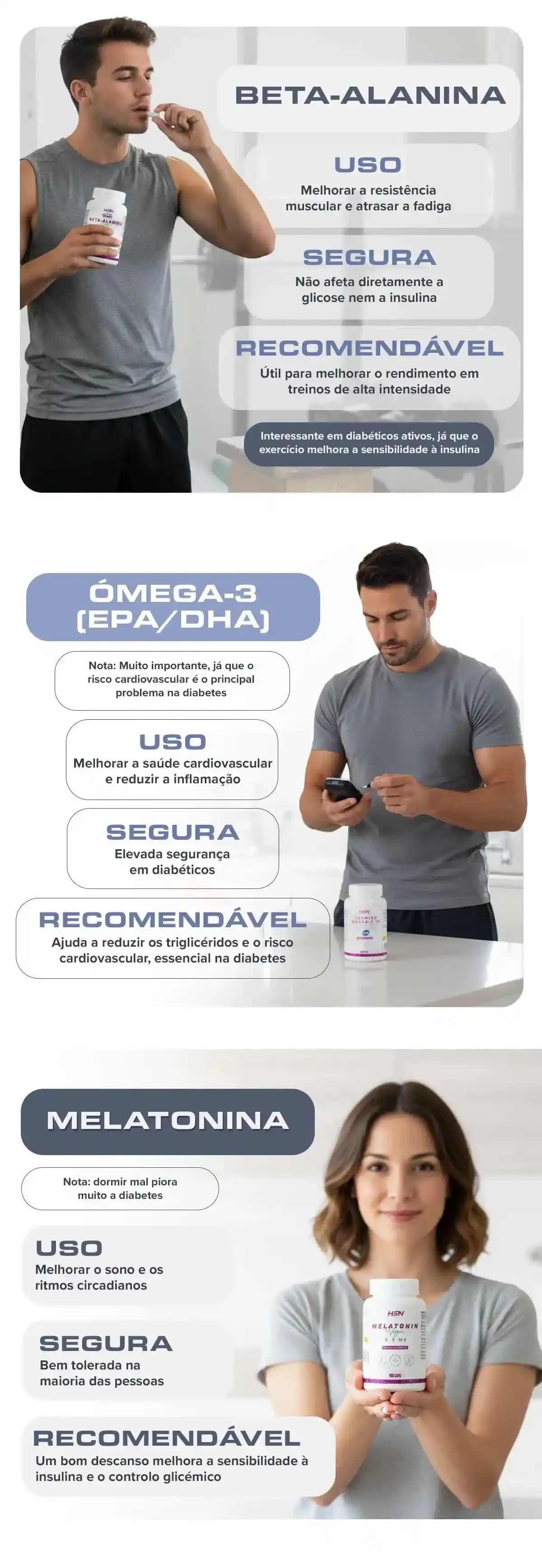 Quais os suplementos úteis para os diabéticos? II