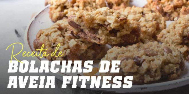 Receita de Bolacha de Aveia Fitness
