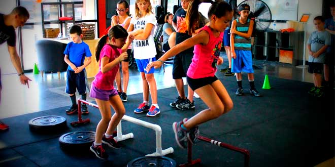 Treino funcional jovens