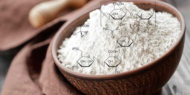 Goma xantanta estrutura