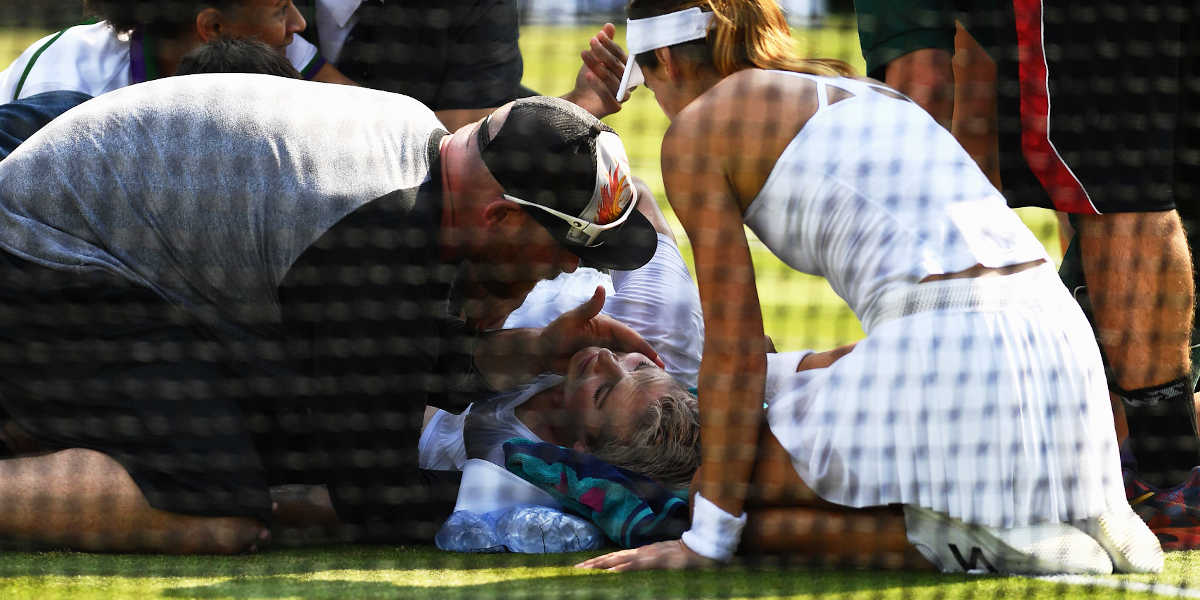 Lesão Wimbledom tenis Lesão Wimbledom tenis
