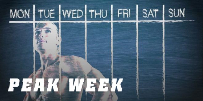 Nutrição para Atletas Fitness: Peak Week (Semana de definição) Nutrição para Atletas Fitness: Peak Week (Semana de definição)