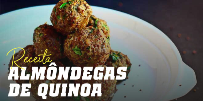 Almôndegas de Quinoa