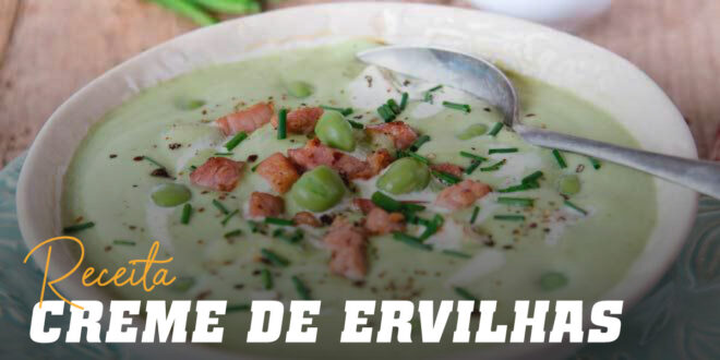 Creme de Ervilhas com Peru